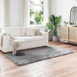 vidaXL Covor din Lana Faux Tafalla Gri 80 x 200 cm Poliester GartenMobel Dekor (42021523) Covor