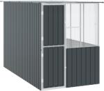 vidaXL Cusca pentru pasari Antracit 165 x 318 x 200 cm Otel Galvanizat GartenMobel Dekor (3325169)