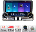 Edotec Navigatie Android Citroen C3 2017-2024, 4GB+64GB, QLED 1K (Kit-c3-low+EDT-E211-RK)