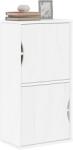 vidaXL Dulap lateral „ODDA alb 40x24x79 cm, lemn masiv de pin GartenMobel Dekor (4103592) Comoda