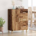 vidaXL Bufet cu sertar Lemn vechi 34 x 69.5 x 90 cm Lemn compozit GartenMobel Dekor (880652) Comoda