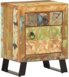 vidaXL Noptiera, 40 x 30 x 50 cm, lemn masiv reciclat GartenMobel Dekor (320377)