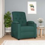 vidaXL Fotoliu rabatabil, verde închis, material textil GartenMobel Dekor (339108)