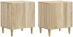 vidaXL Set 2 noptiere dormitor stejar sonoma, 43 x 34, 5 x 50 cm (894570)