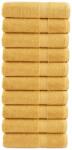 vidaXL Prosoape de baie premium SOLUND 10 buc auriu 100x150cm 600gsm GartenMobel Dekor (137289) Prosop