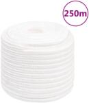 vidaXL Franghie de barca, alb complet, 16 mm, 250 m, polipropilena GartenMobel Dekor (152575)
