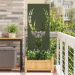 vidaXL Panou Decorativ de Gradina Olivengrønn 50 x 140 cm GartenMobel Dekor (876332)