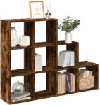 vidaXL Biblioteca/separator stejar fumuriu 137, 5x29x103, 5 cm lemn GartenMobel Dekor (857980) Biblioteca