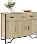 vidaXL Dulap, stejar sonoma, 97x32, 5x74, 5 cm, lemn prelucrat GartenMobel Dekor (848560) Comoda
