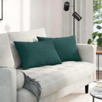 vidaXL Perne pentru canapea 2 pcs Verde închis 40 x 60 cm GartenMobel Dekor (42013658)