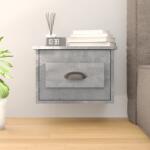 vidaXL Noptiera de perete, gri beton, 41, 5x36x28 cm GartenMobel Dekor (816384)