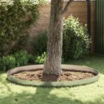 vidaXL Imprejmuire pentru gazon Argintiu 450 x 20 cm Otel galvanizat GartenMobel Dekor (868030)
