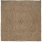 vidaXL Covor Gri 240 x 240 cm Iuta GartenMobel Dekor (42010547) Covor