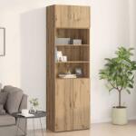 vidaXL Dulap de perete Pe perete stejar artizanal 70 x 42.5 x 40 cm GartenMobel Dekor (869151) Comoda