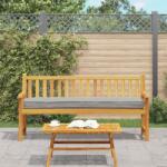 vidaXL Perna pentru palet Gri 200 x 40 x 8 cm Material Oxford GartenMobel Dekor (42001679)