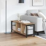 vidaXL Raft pentru carti Stejar Artizanal 102 x 32 x 40, 5 cm GartenMobel Dekor (884023) Biblioteca