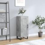 vidaXL Servanta, gri beton, 34, 5x34x90 cm, lemn compozit GartenMobel Dekor (830472) Comoda