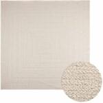 vidaXL Covor „ZIZUR crem aspect iuta pentru interior si exterior GartenMobel Dekor (4010369) Covor