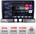Edotec Navigatie Citroen C3 2017-2024 QLED 2K, 16GB RAM, 512GB, 4G (Kit-c3-low+EDT-E809-2K)