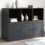 vidaXL Servanta, antracit, 99x39x73 cm, otel GartenMobel Dekor (841789) Comoda