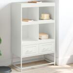 vidaXL Dulap înalt, alb, 68, 5x39x111, 5 cm, otel laminat la rece GartenMobel Dekor (846607) Comoda