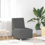 vidaXL Fotoliu canapea, gri închis, 55 cm, material textil GartenMobel Dekor (4108469) Canapea