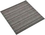 vidaXL Covor 20 pcs Anthracit în dungi 50 x 50 cm 100% polipropilena GartenMobel Dekor (42046745) Covor