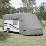 vidaXL Husa de rulota gri 660x235x275 cm Tesatura netesuta GartenMobel Dekor (4015878)