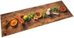 vidaXL Covor de bucatarie lavabil Spices, 45x150 cm, catifea GartenMobel Dekor (4005605) Pres