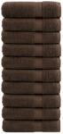 vidaXL Prosoape de maini premium SOLUND 10 buc maro 50x100cm 600gsm GartenMobel Dekor (137235) Prosop