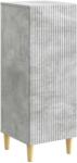 vidaXL Bufet Gri Beton 33 x 34, 5 x 90 cm Lemn prelucrat GartenMobel Dekor (894598) Comoda