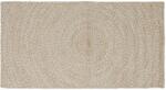 vidaXL Covor Natural si Alb 80 x 150 cm Iuta GartenMobel Dekor (42010597) Covor
