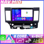 Edotec Navigatie Mitsubishi Lancer Android 12, 4GB RAM, 64GB, CarPlay (NAV2-10-4+64|K-037)