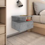 vidaXL Noptiera suspendata, gri beton, 40x31x27 cm, lemn prelucrat GartenMobel Dekor (800413)