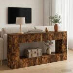 vidaXL Masa de consola Stejar Afumat 155 x 29 x 74 cm Lemn prelucrat GartenMobel Dekor (899891)