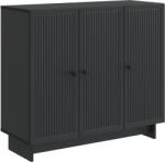 vidaXL Bufet Negru 89 x 34, 5 x 80 cm Lemn prelucrat GartenMobel Dekor (893956) Comoda