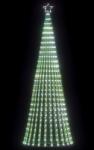vidaXL Pom de Craciun LED 475 LED-uri Alb Rece 247 cm GartenMobel Dekor (4016397)