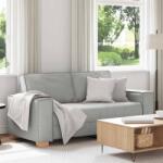vidaXL Canapea cu 2 locuri, gri nor, 180x78x84 cm, material textil GartenMobel Dekor (4104988) Canapea