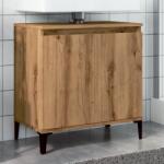 vidaXL Dulap de chiuveta, stejar artizanal, 58x33x60 cm lemn prelucrat GartenMobel Dekor (857118)