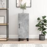 vidaXL Servanta, gri beton, 34, 5x34x90 cm, lemn compozit GartenMobel Dekor (828568) Comoda