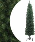 vidaXL Pom de Craciun artificial subtire cu suport verde 240 cm PVC GartenMobel Dekor (320952)