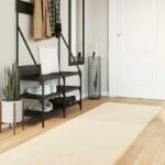 vidaXL Covor hol Huarte crem 300x80 cm, antiderapant, lavabil (42022491) Covor
