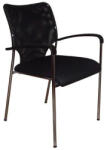 Antares Tárgyalószék WALTHAM mesh fekete (06589-10611) - iroszer24