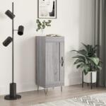 vidaXL Servanta, gri sonoma, 34, 5x34x90 cm, lemn compozit GartenMobel Dekor (830442) Comoda