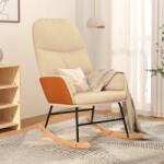 vidaXL Scaun balansoar, alb crem, material textil GartenMobel Dekor (341044) Balansoar