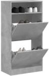 vidaXL Pantofar, gri beton, 60x34x116 cm, lemn compozit GartenMobel Dekor (840018) Pantofar