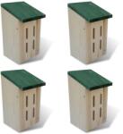 vidaXL Casuta fluturi 14 x 15 x 22 cm, set de 4 buc GartenMobel Dekor (41291)