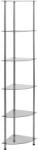 vidaXL Raft cu 6 niveluri transparent, 30x30x160 cm, sticla securizata GartenMobel Dekor (249517) Biblioteca