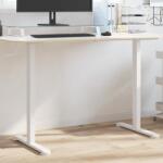 vidaXL Cadru birou de sine statator alb, (94-135)x60x(70-114) cm, otel GartenMobel Dekor (4005340)