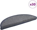 vidaXL Covorase pentru scari, 30 buc. , 56x17x3 cm, gri deschis si albastru, semirotunde GartenMobel Dekor (3365748) Covor
